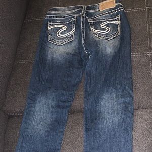 Silver jeans capris size 26